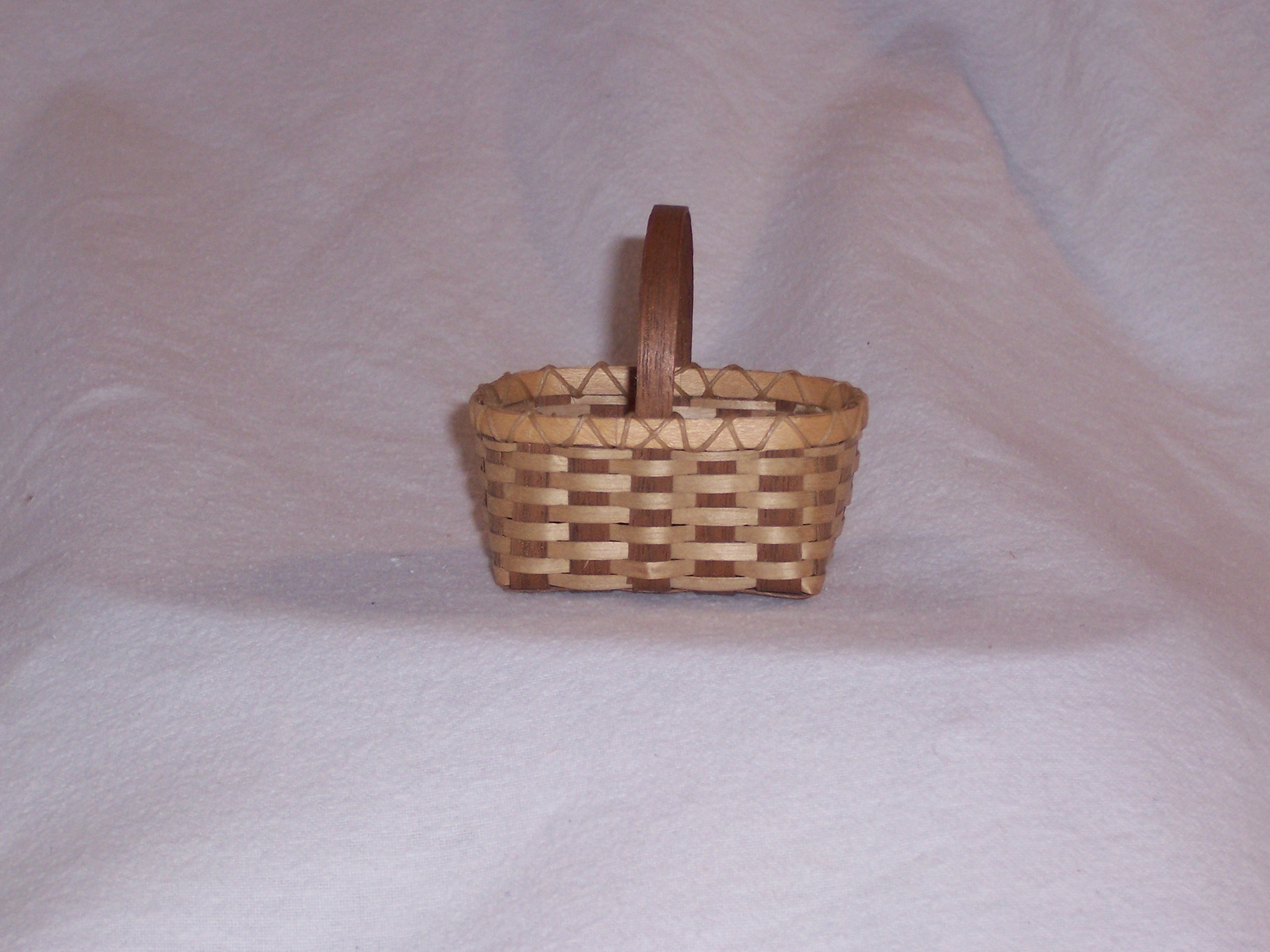 Miniature Market Basket ⋆ PrairieWood Basketry