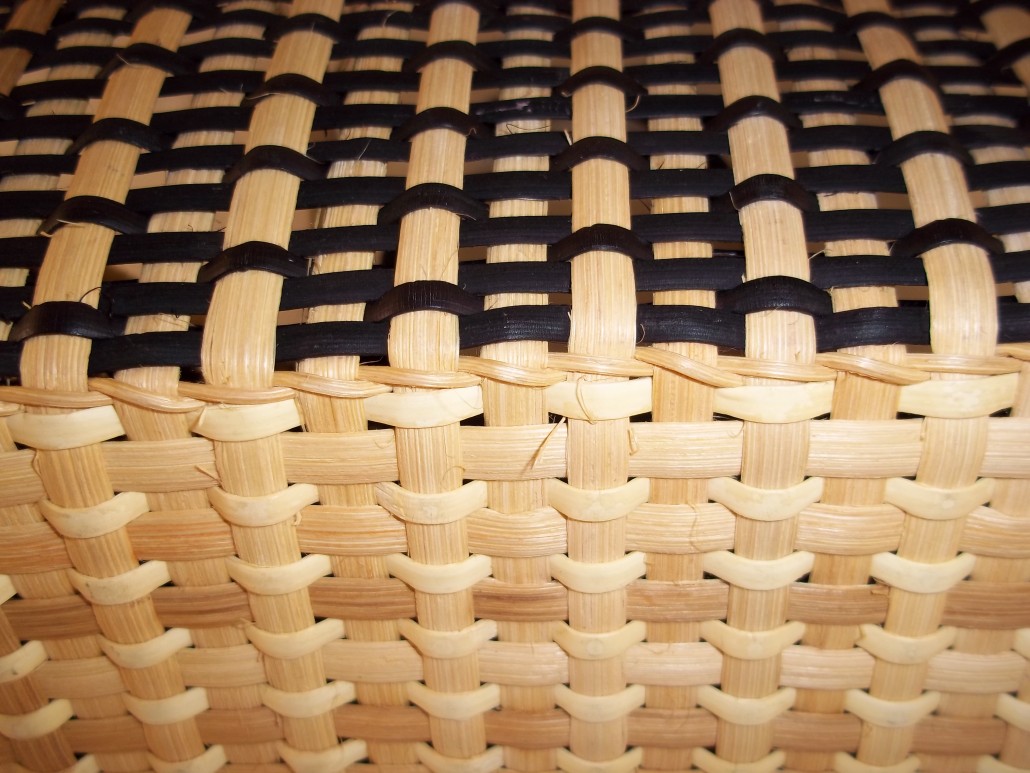 Continuous Weave Filled Basket Base ⋆ PrairieWood Basketry