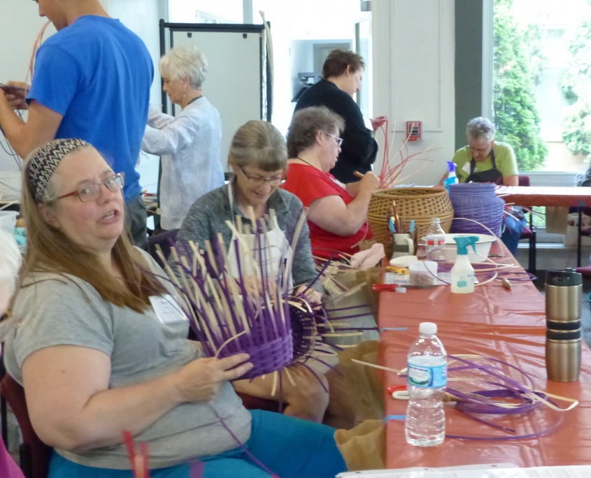 June basket classes and baskets ⋆ PrairieWood Basketry
